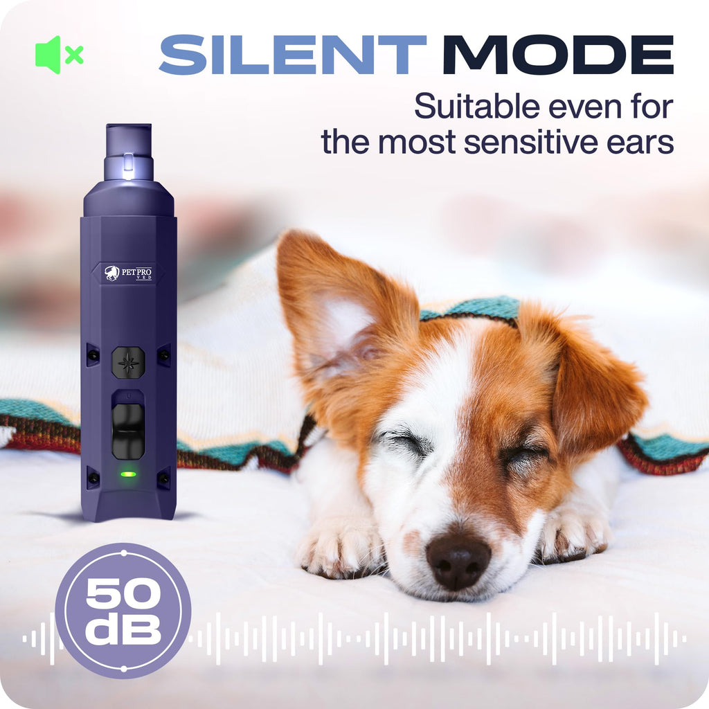 Dog Nail Grinders Silent Dog Claw Grinder Dog Nail Grinder for Dogs Claws Safe Dog Nail Trimmer Electric Pet Nail Grinder for Dogs Nail File