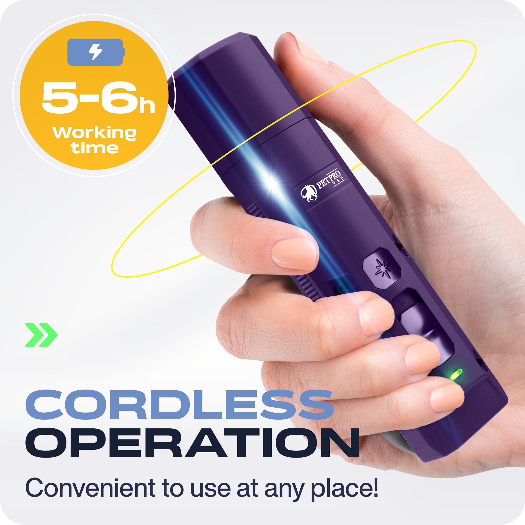 Dog Nail Grinders Silent Dog Claw Grinder Dog Nail Grinder for Dogs Claws Safe Dog Nail Trimmer Electric Pet Nail Grinder for Dogs Nail File
