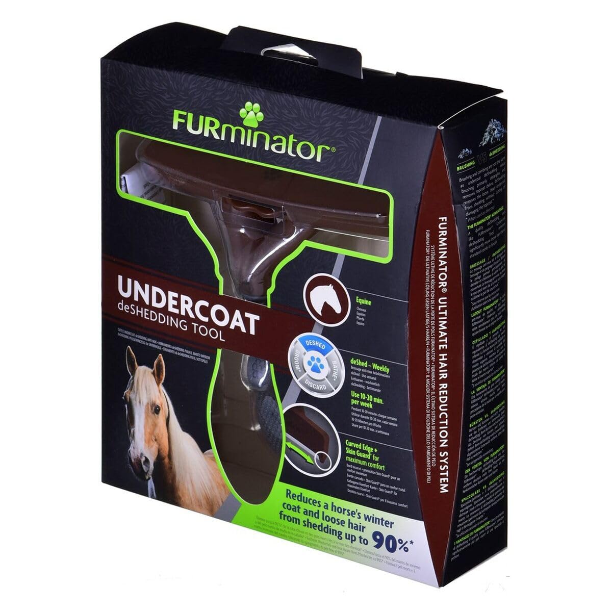 FURminator Undercoat deShedding Tool for Equine