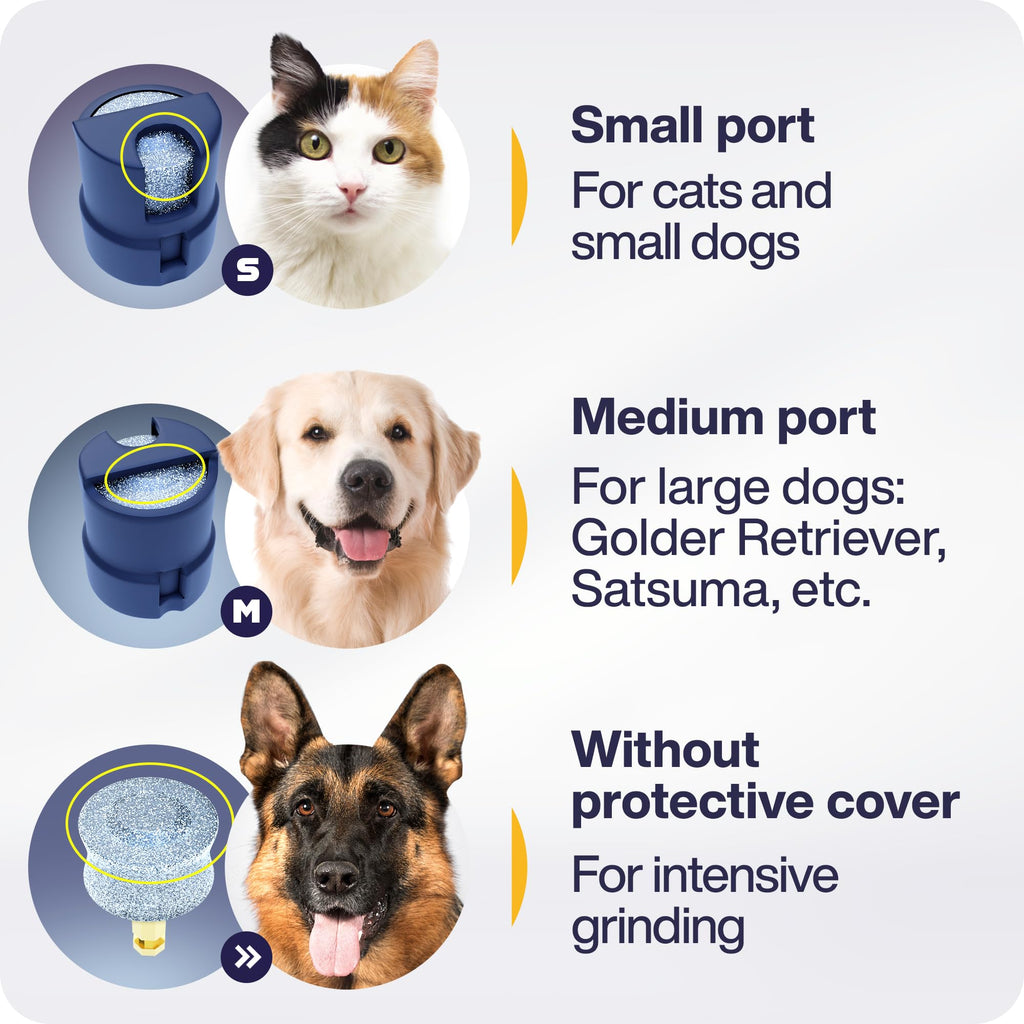 Dog Nail Grinders Silent Dog Claw Grinder Dog Nail Grinder for Dogs Claws Safe Dog Nail Trimmer Electric Pet Nail Grinder for Dogs Nail File