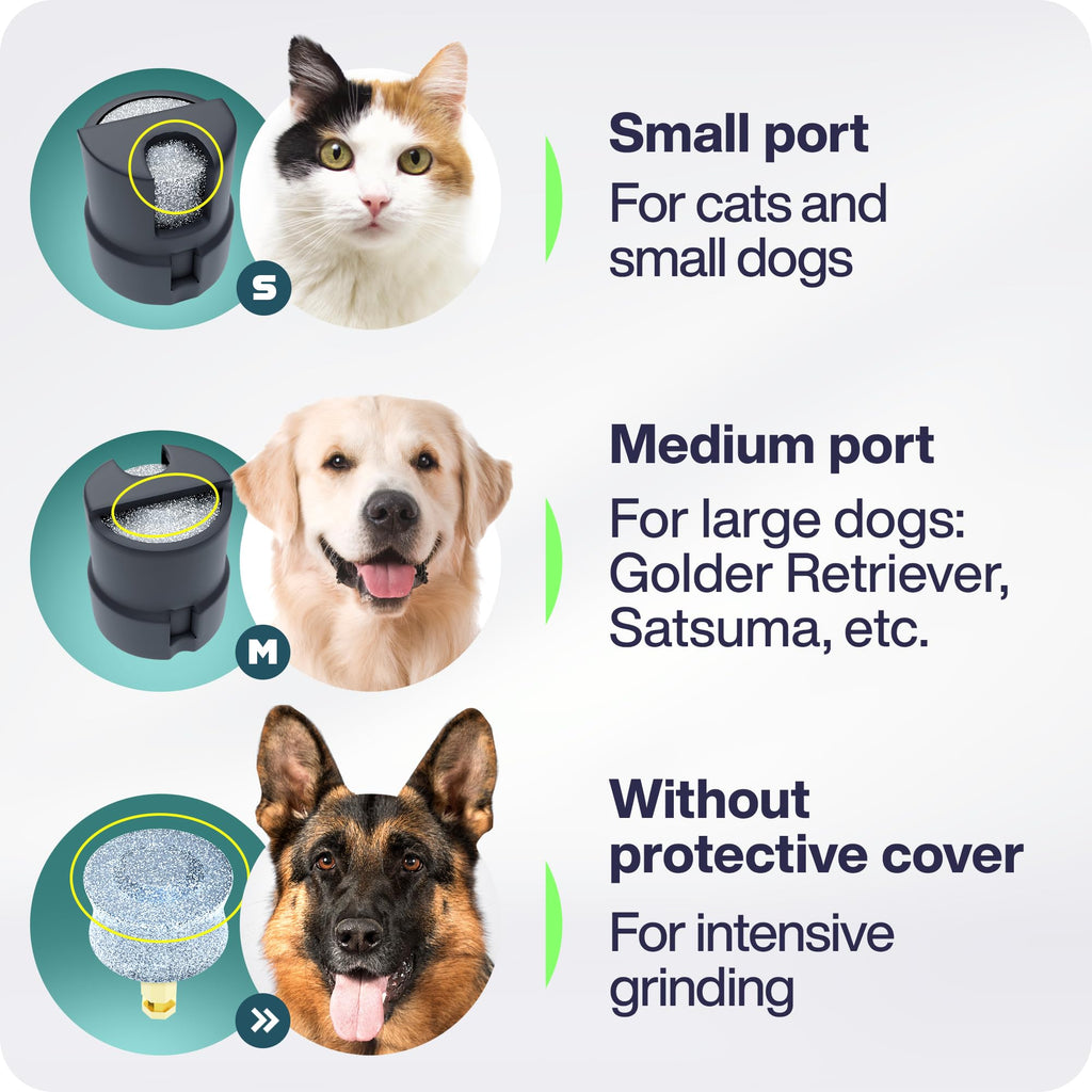 Dog Nail Grinders Silent Dog Claw Grinder Dog Nail Grinder for Dogs Claws Safe Dog Nail Trimmer Electric Pet Nail Grinder for Dogs Nail File